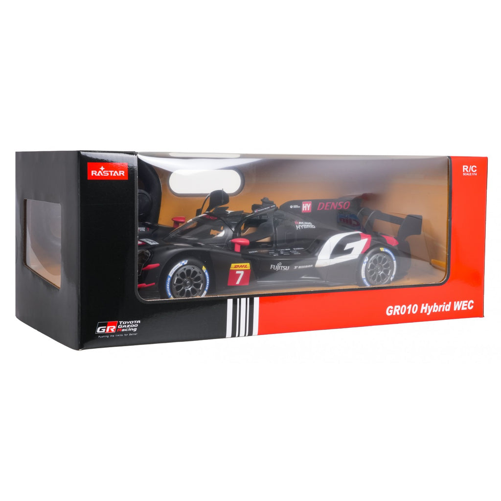 RC auto RASTAR 1:14 Toyota GAZOO Racing GR010 Hybrid – čierne