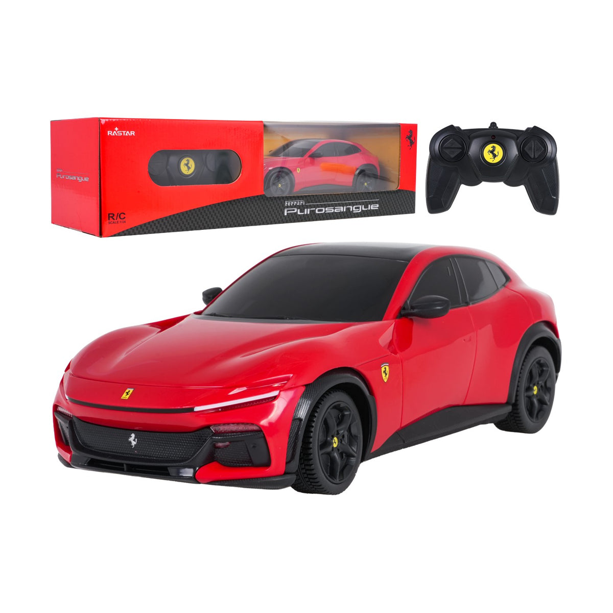 RC auto RASTAR 1:24 Ferrari Purosangue – červené