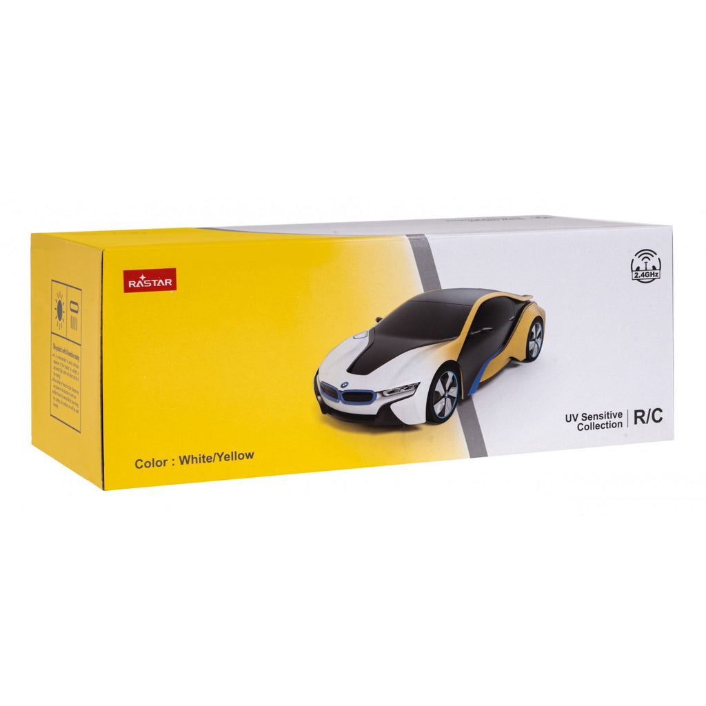 RC auto RASTAR BMW I8 1:24 meniace farbu