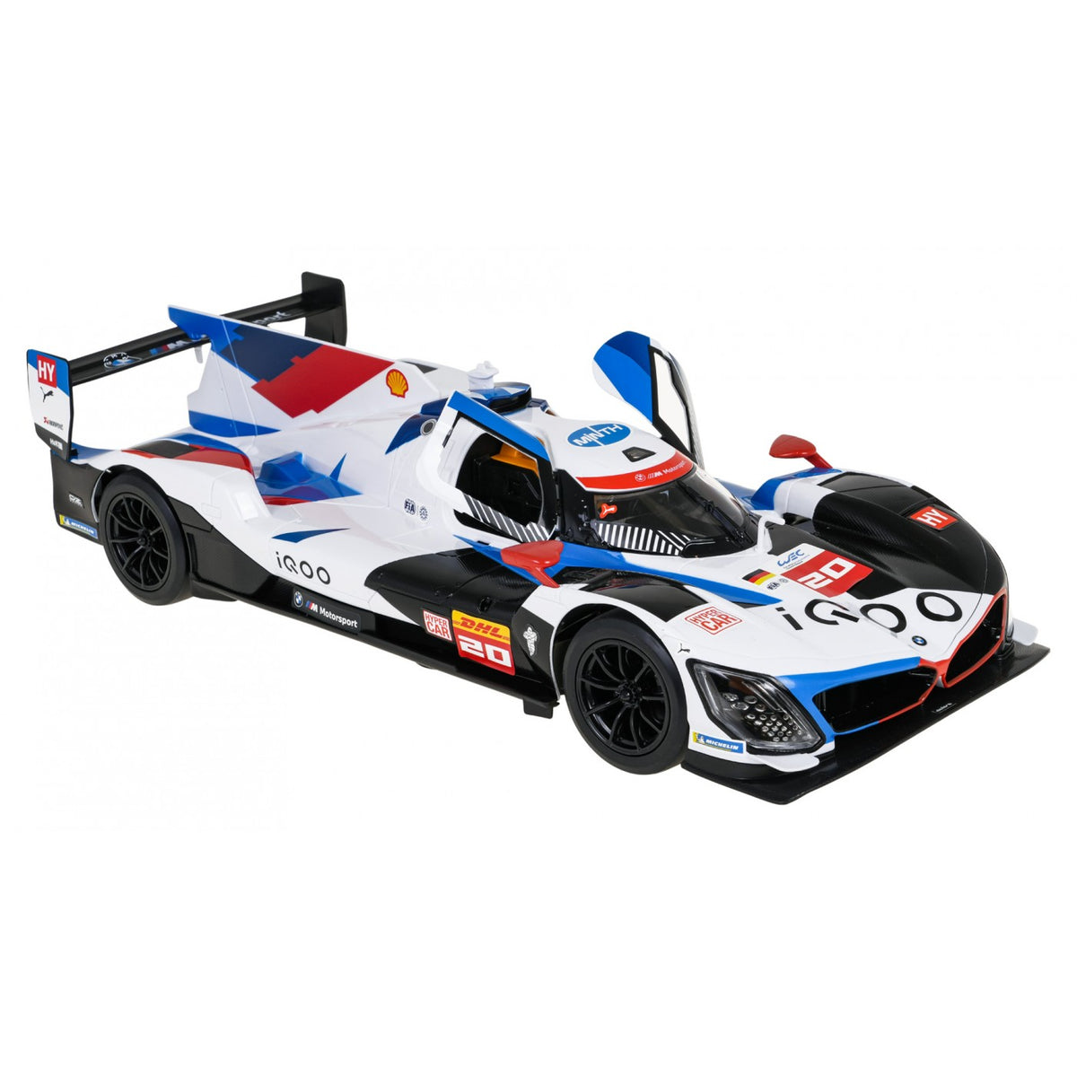 RC auto RASTAR 1:14 BMW M Hybrid V8 – biele