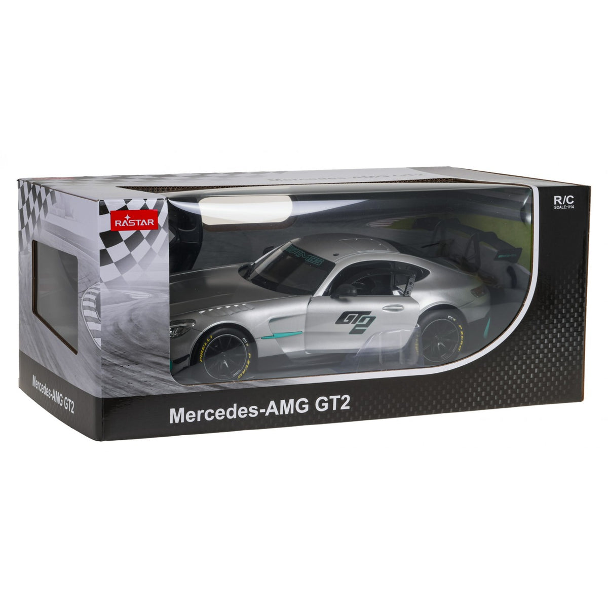 RC auto RASTAR 1:14 Mercedes-AMG GT2 – sivé