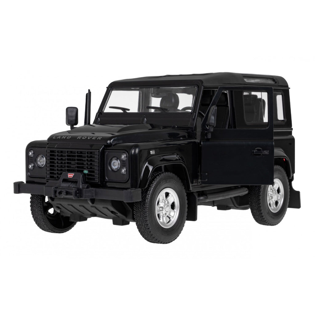 RC auto RASTAR Land Rover Defender 1:14 – čierne