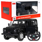 RC auto RASTAR Land Rover Defender 1:14 – čierne