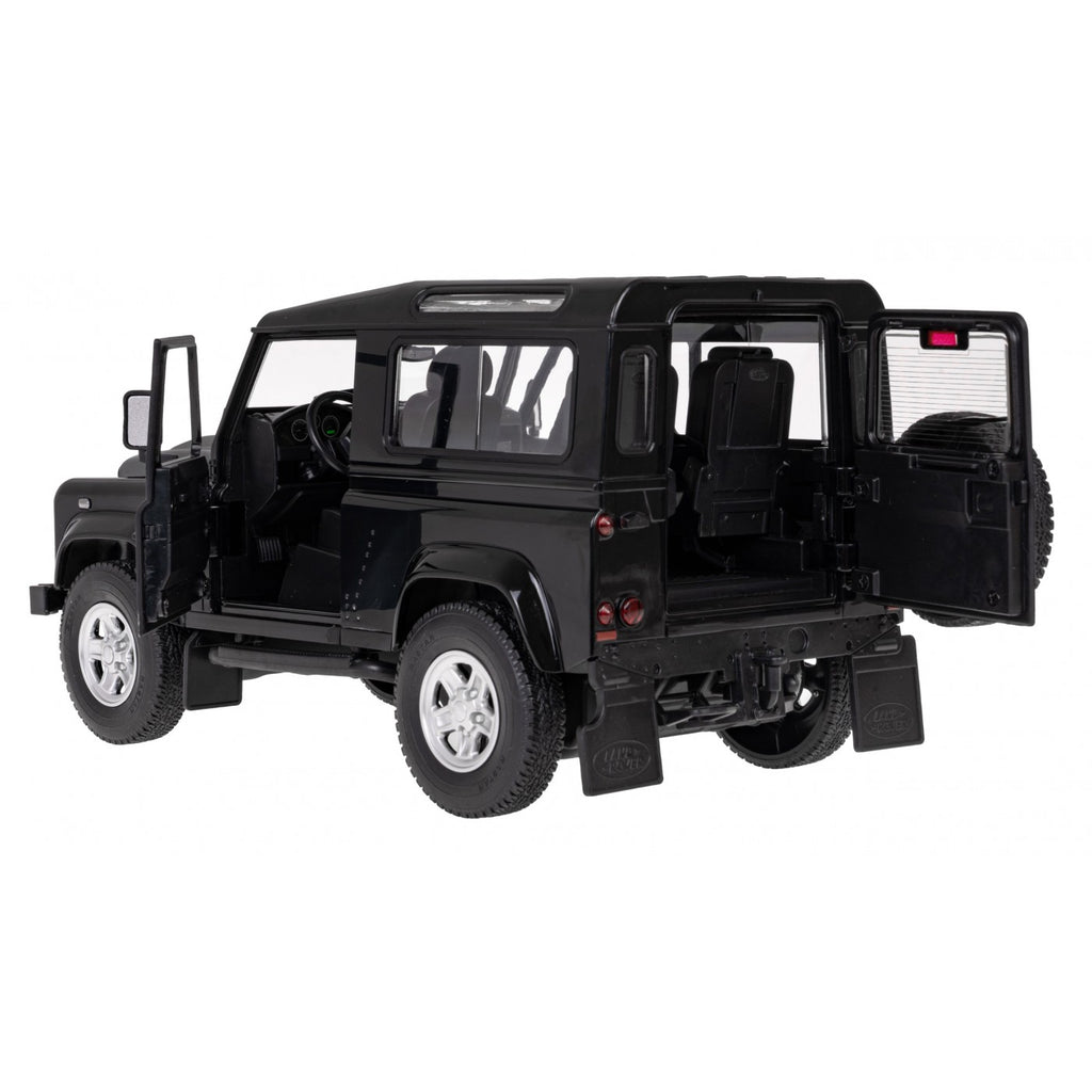 RC auto RASTAR Land Rover Defender 1:14 – čierne