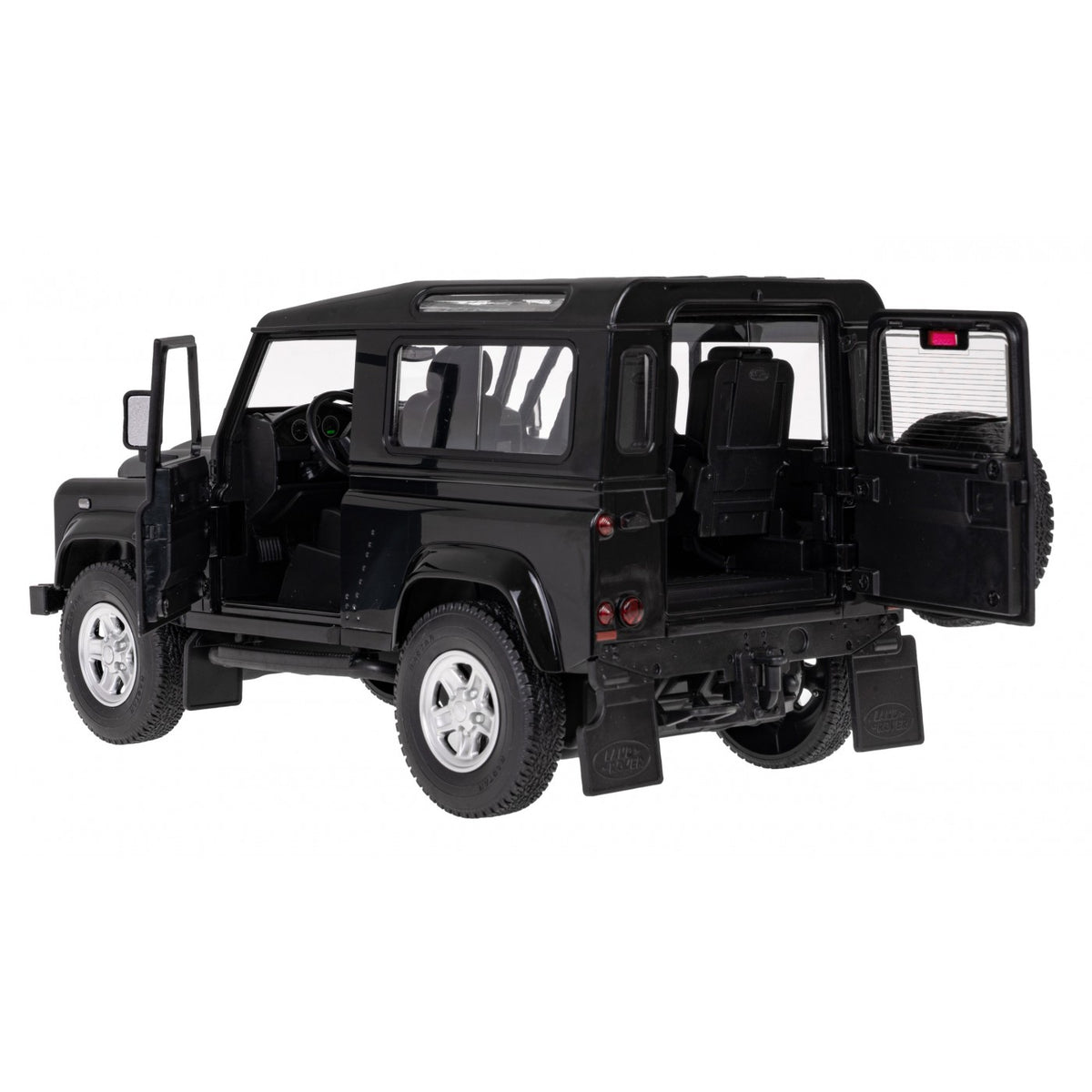 RC auto RASTAR Land Rover Defender 1:14 – čierne