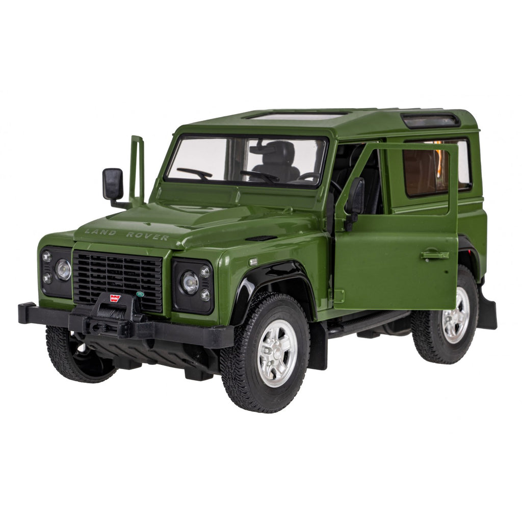 RC auto RASTAR Land Rover Defender 1:14 – zelená