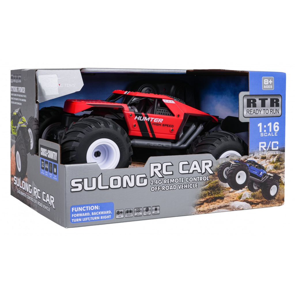 RC crawler 1:16 HUNTER – červená