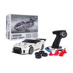 RC drift auto s osvetlením 1:20 – biele