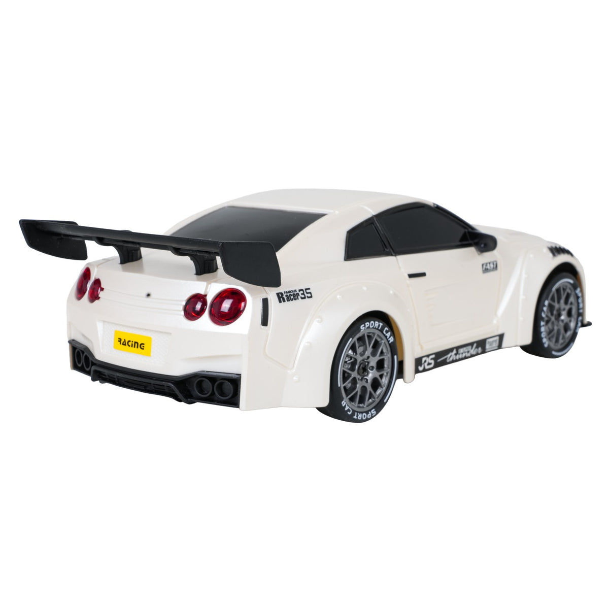 RC drift auto s osvetlením 1:20 – biele