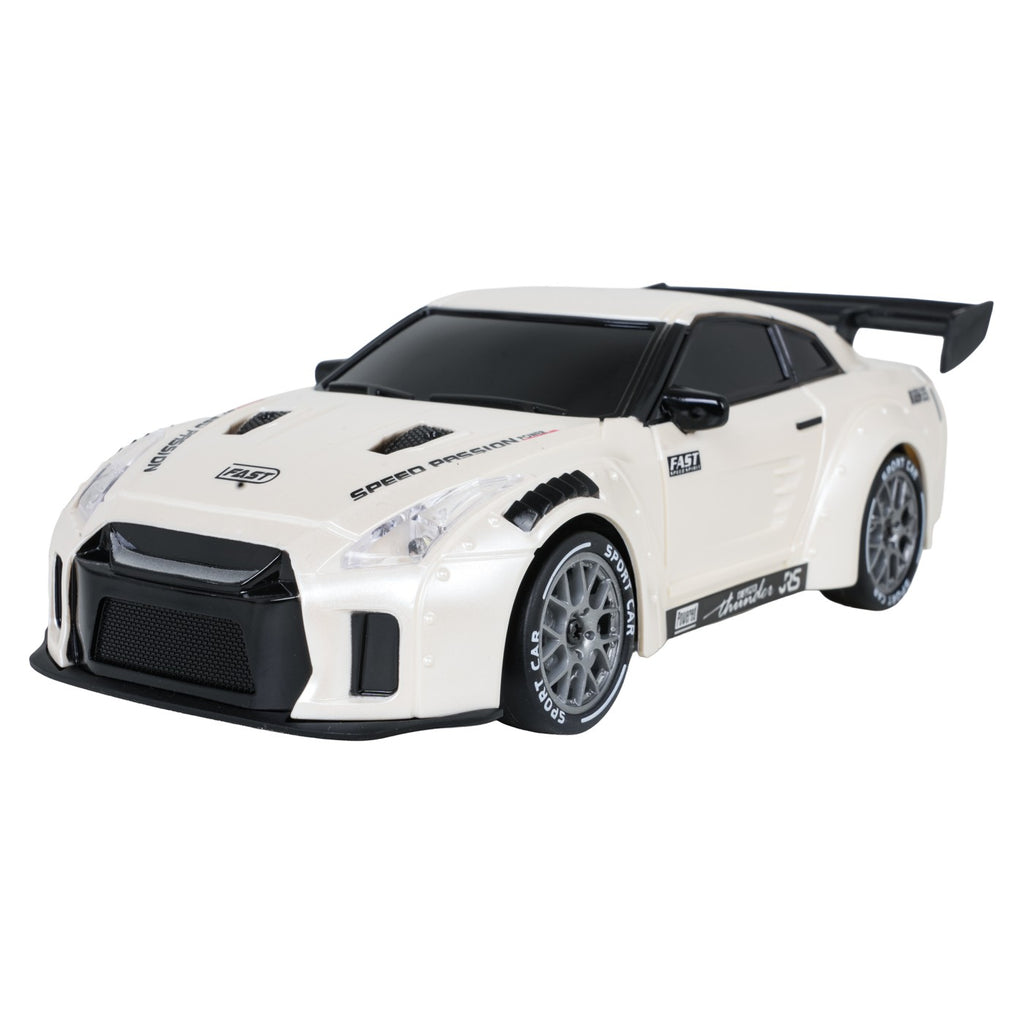 RC drift auto s osvetlením 1:20 – biele