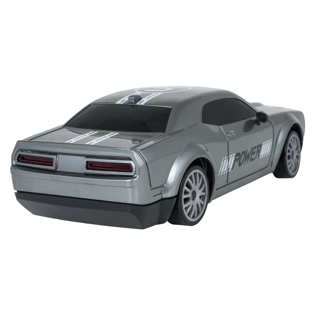 RC drift auto 1:24 s vymeniteľnými pneumatikami a kužeľmi