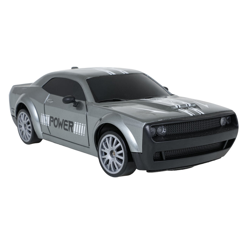 RC drift auto 1:24 s vymeniteľnými pneumatikami a kužeľmi