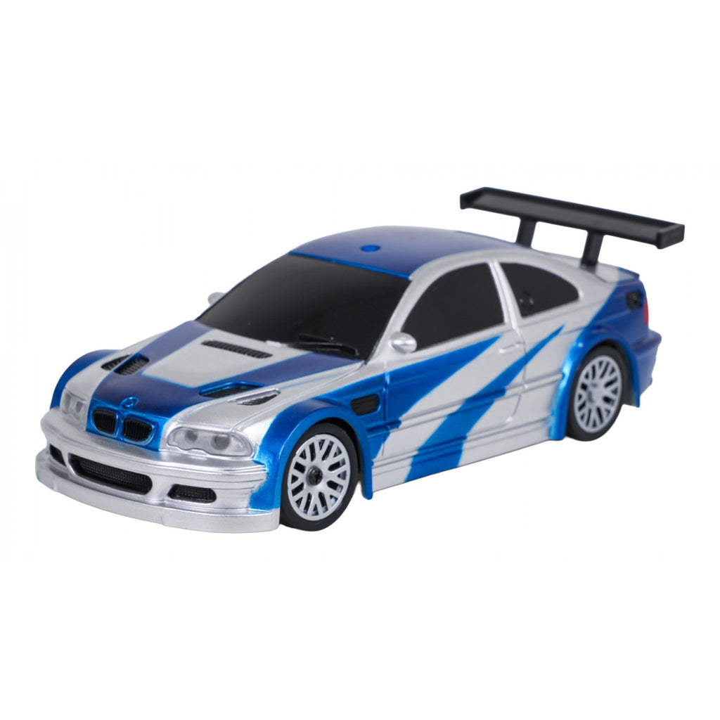RC drift auto s gyroskopom 1:43 a príslušenstvom – modré