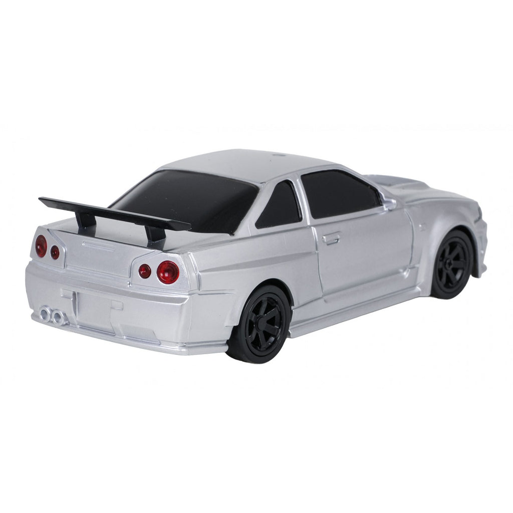RC drift auto s gyroskopom 1:43 a príslušenstvom – biele
