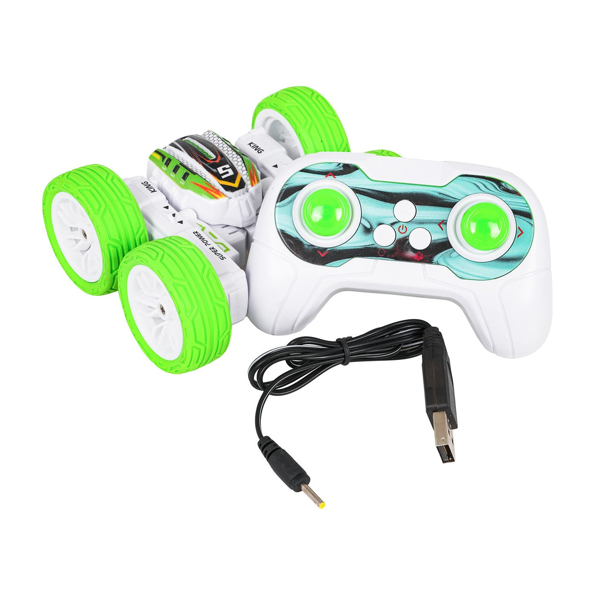 RC auto POWER STUNT 1:32 – zelená