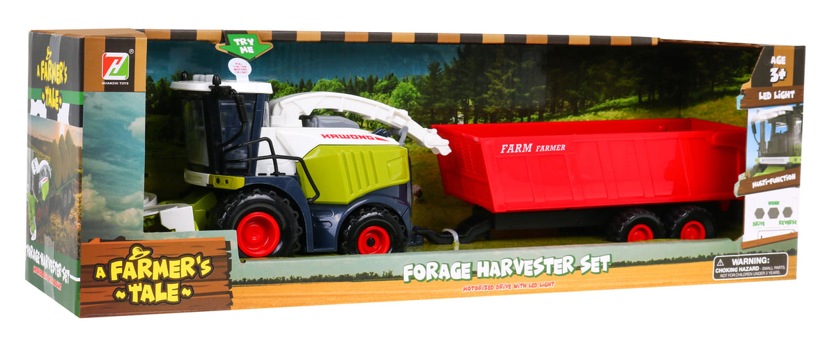 Kombajn s prívesom, svetlami a zvukmi – pohľad 7