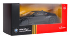 Kovový model RASTAR BMW i8 1 : 43 – čierny – pohľad 6