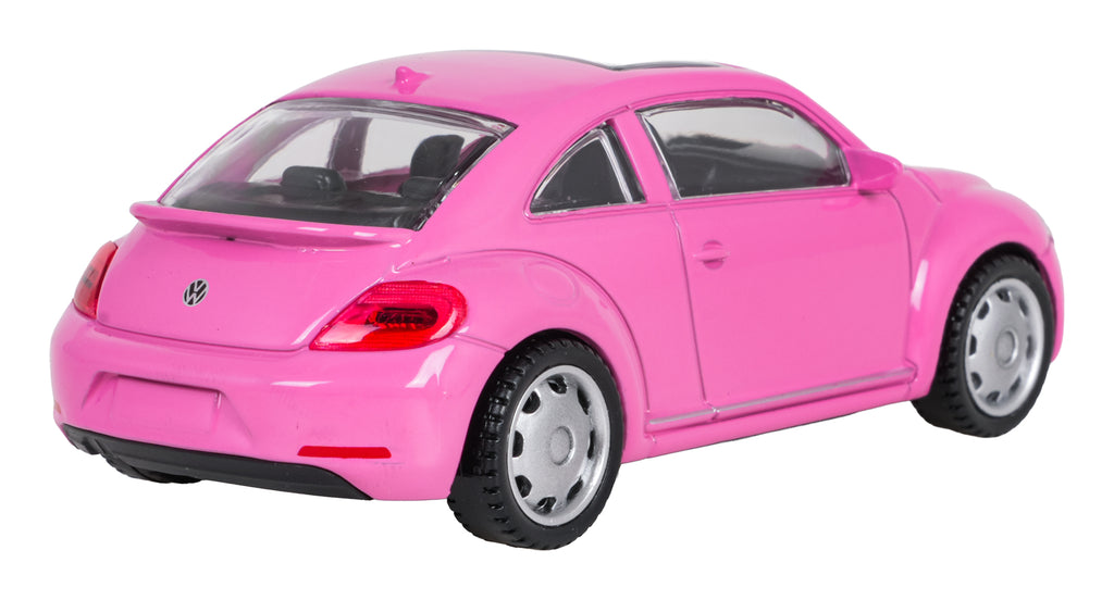 Kovový model RASTAR Volkswagen Beetle 1 : 43 – ružový – pohľad 5