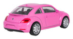 Kovový model RASTAR Volkswagen Beetle 1 : 43 – ružový – pohľad 5