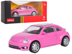Kovový model RASTAR Volkswagen Beetle 1 : 43 – ružový – pohľad 2