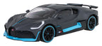 Kovový model RASTAR Bugatti Divo 1 : 43 – sivý – pohľad 4