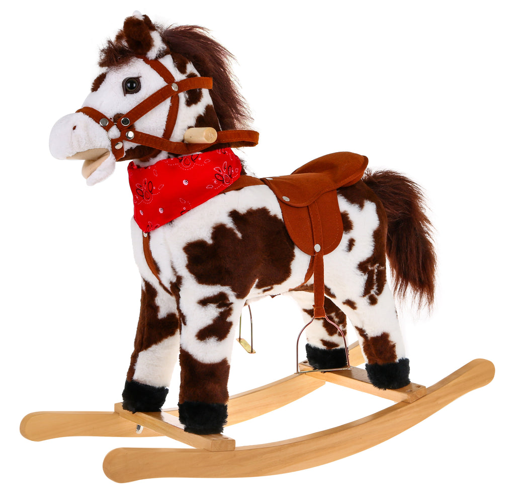 Plyšový hojdací koník Pony so zvukmi – výška 66 cm – pohľad 2