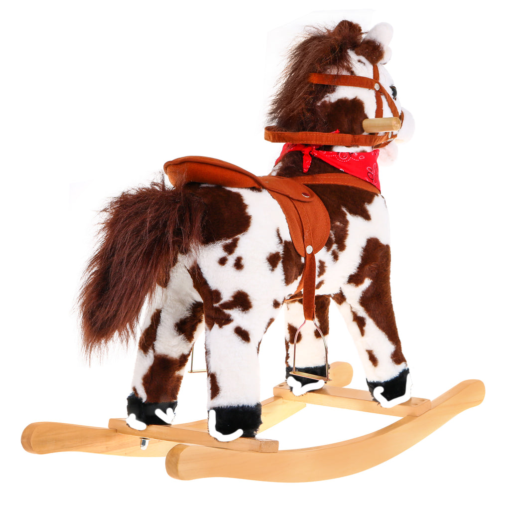 Plyšový hojdací koník Pony so zvukmi – výška 66 cm – pohľad 4