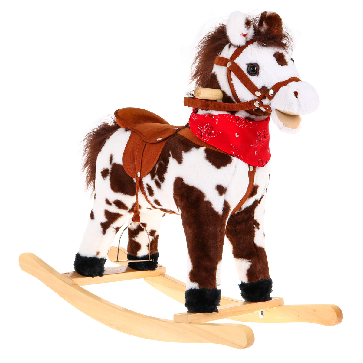 Plyšový hojdací koník Pony so zvukmi – výška 66 cm – pohľad 5