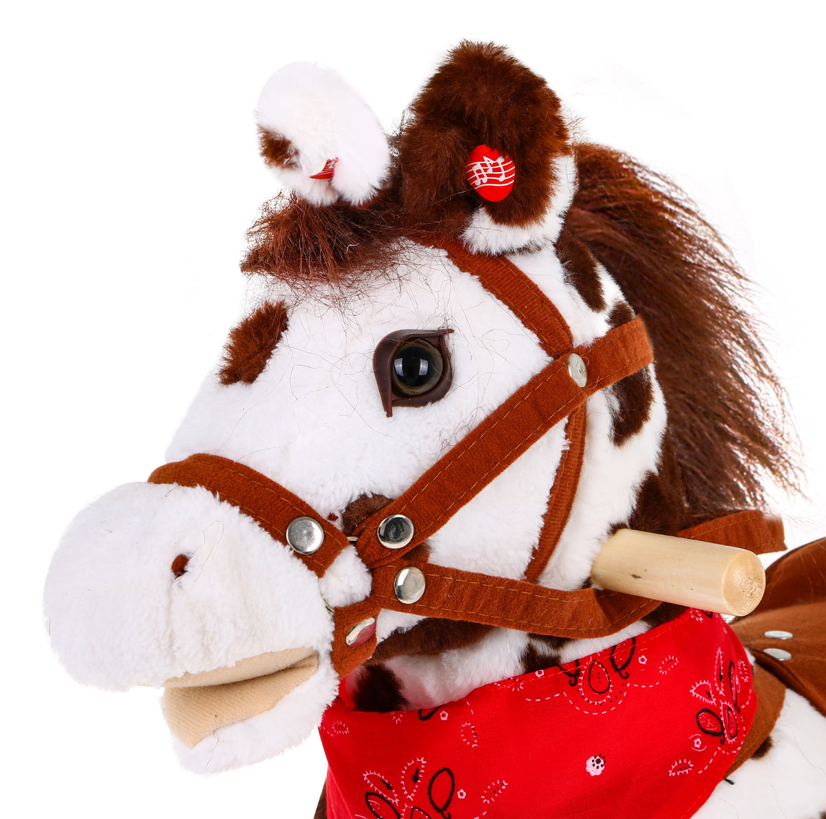 Plyšový hojdací koník Pony so zvukmi – výška 66 cm – pohľad 6