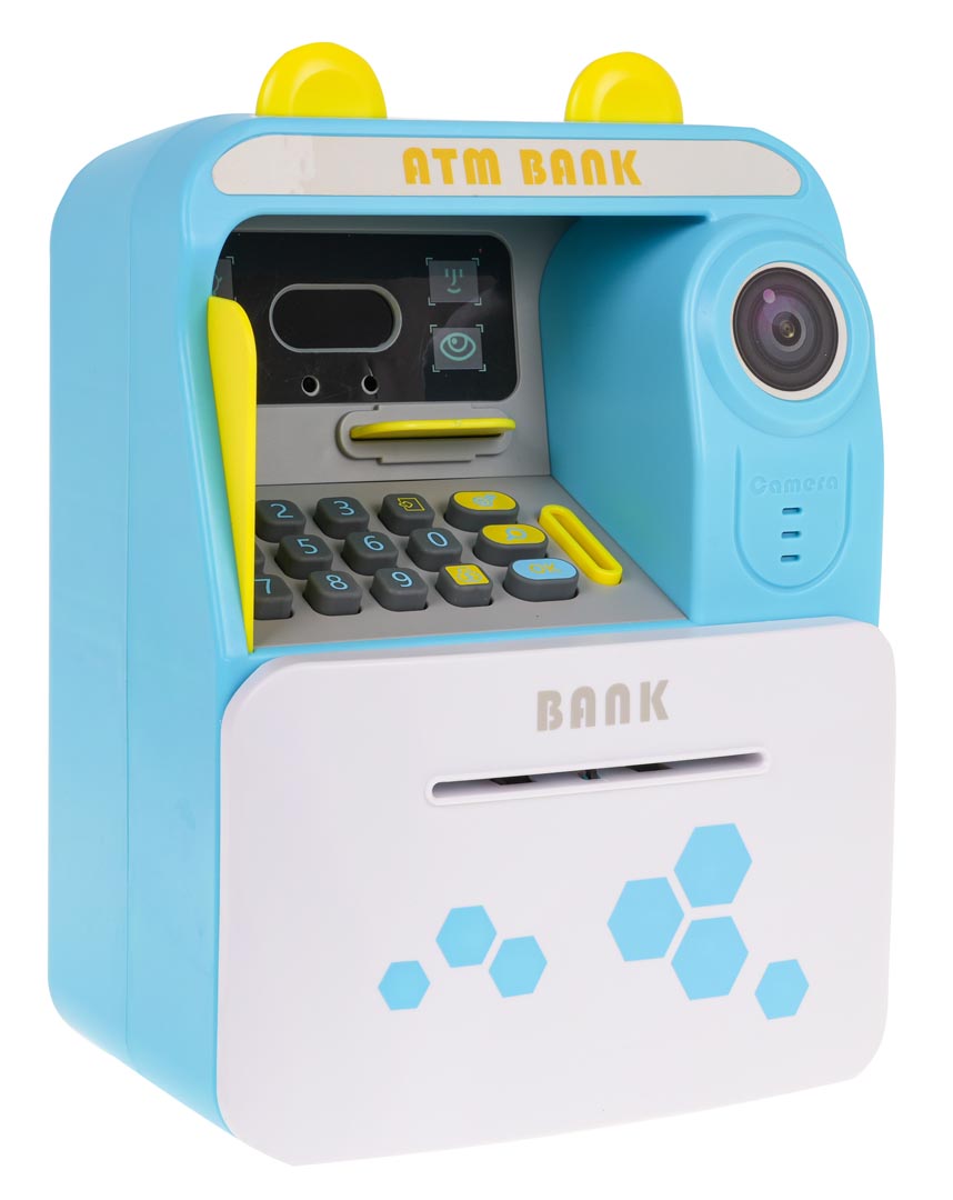 Detský bankomat s imitáciou Face ID – anglická verzia – pohľad 3