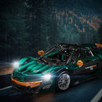 Stavebnica Mold King športové auto 1 : 8 – zelená, 3 268 dielov – pohľad 7