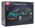 Stavebnica Mold King športové auto 1 : 8 – zelená, 3 268 dielov – pohľad 8