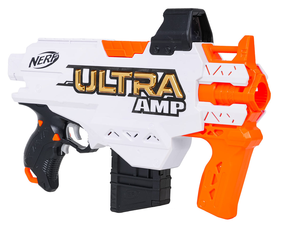 NERF Ultra AMP – hračkársky blaster so 6 penovými šípkami – pohľad 3