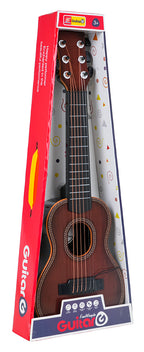 Detská gitara – tmavohnedá, 56 cm – pohľad 5