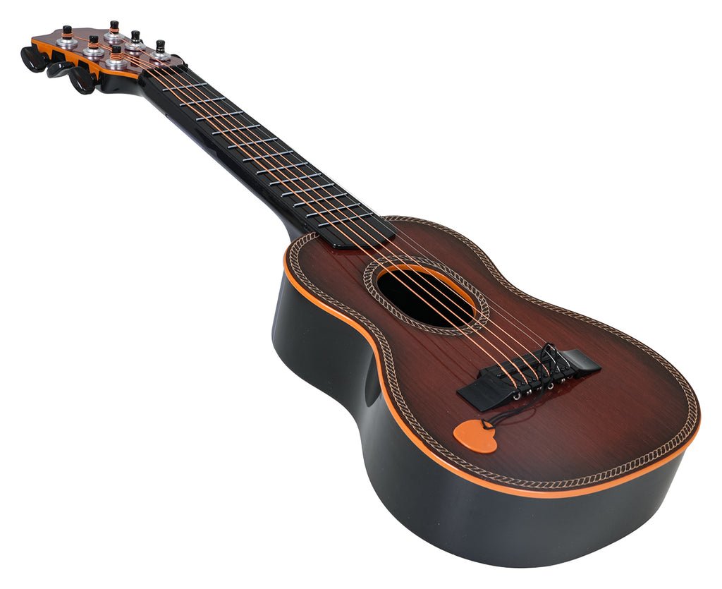 Detská gitara – tmavohnedá, 56 cm – pohľad 2