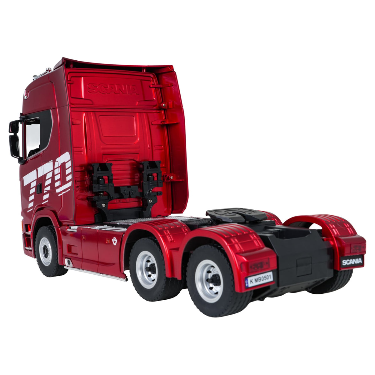 RC ťahač SCANIA 770S 1:18 – červený – pohľad 6
