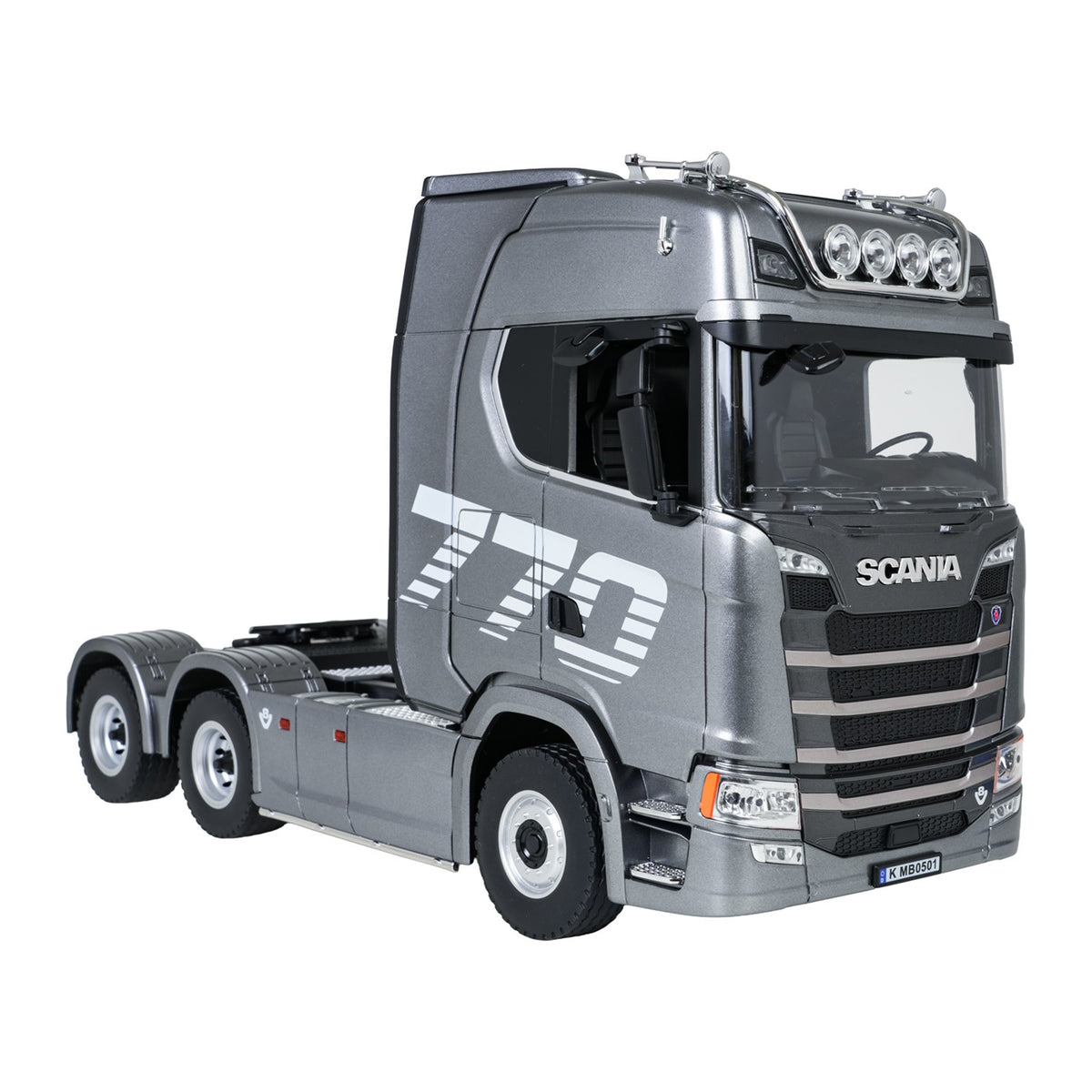 RC ťahač SCANIA 770S 1:18 – sivý – pohľad 4