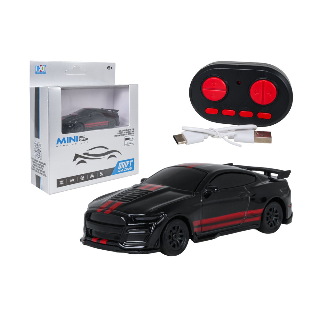RC auto drift mini 1:64 SPIDER – čierna – pohľad 1