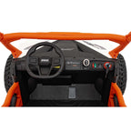 Elektrické autíčko Farmer Truck UTV Racing 24 V – biele – fotografia 12