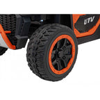 Elektrické autíčko Farmer Truck UTV Racing 24 V – biele – fotografia 16