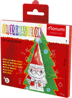 Vianočná 3D omaľovánka Santa Claus – 2