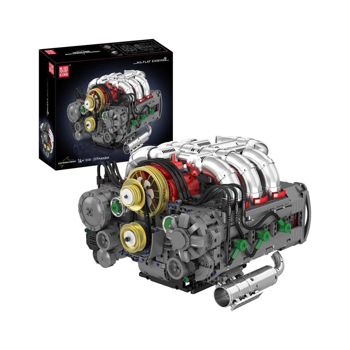 Stavebnica motora – 2 375 dielov