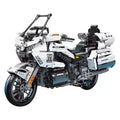 Stavebnica bielej motorky – 1 328 dielov
