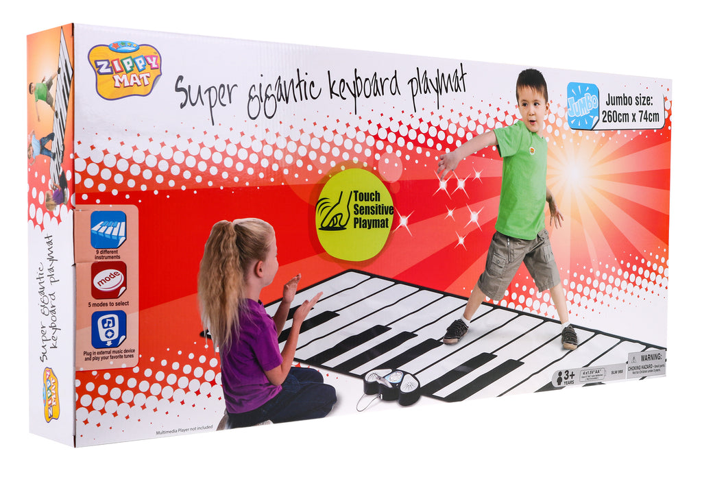 Veľká klavírna podložka s nahrávaním – 260 cm – 5