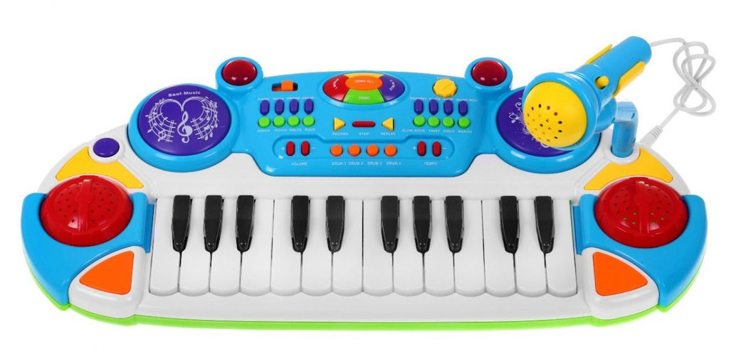 Detský keyboard BB335B so stojanom a stoličkou – 2