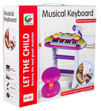 Detský keyboard BB335D so stojanom a stoličkou – 5