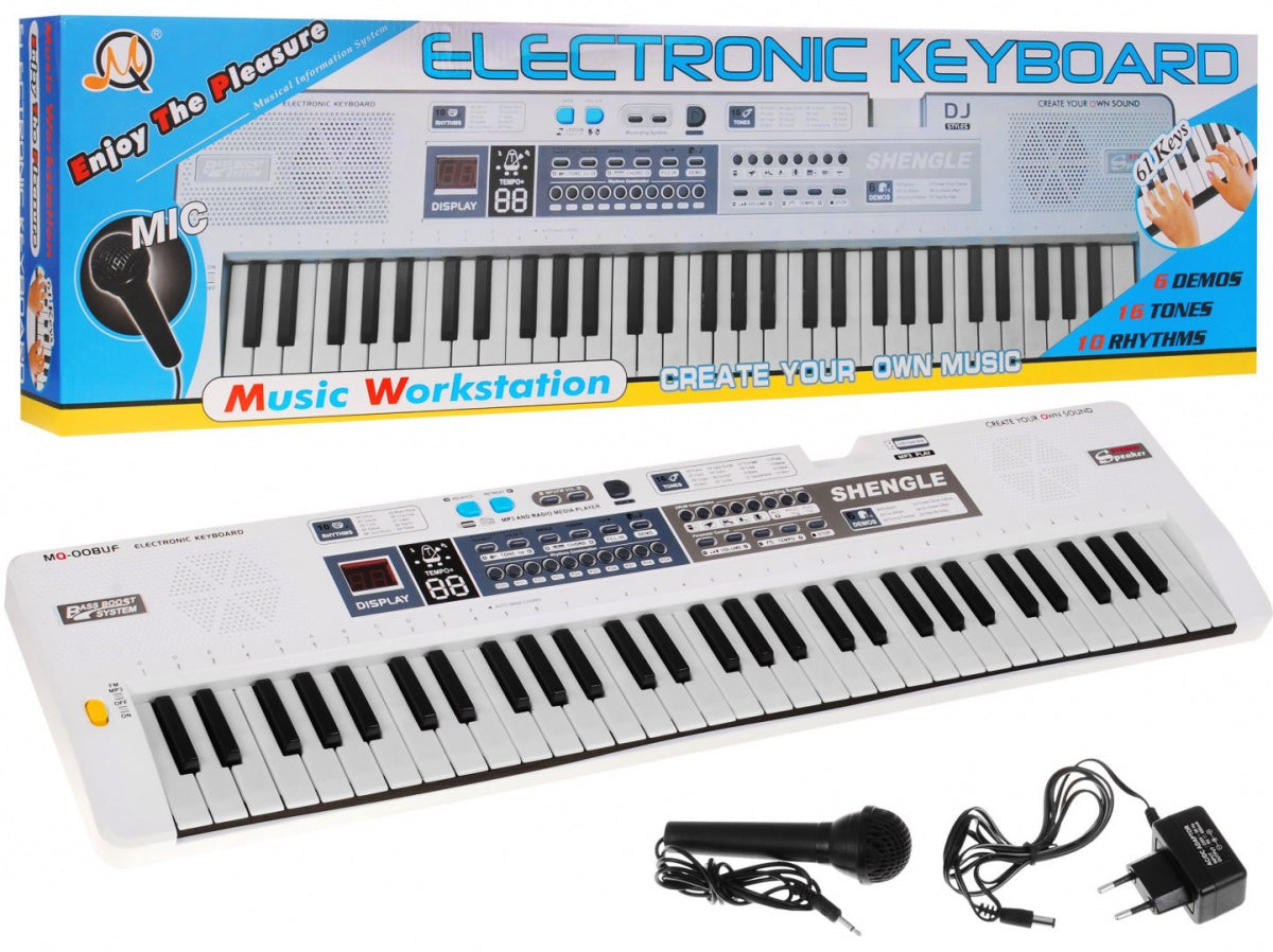 Keyboard MQ-008UF so 61 klávesmi a adaptérom – 1