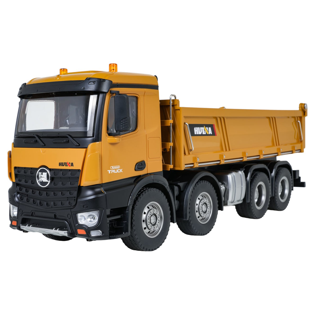 RC sklápač HUINA 1536 1:14 – žltý – 3