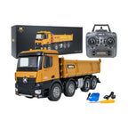 RC sklápač HUINA 1536 1:14 – žltý – 1