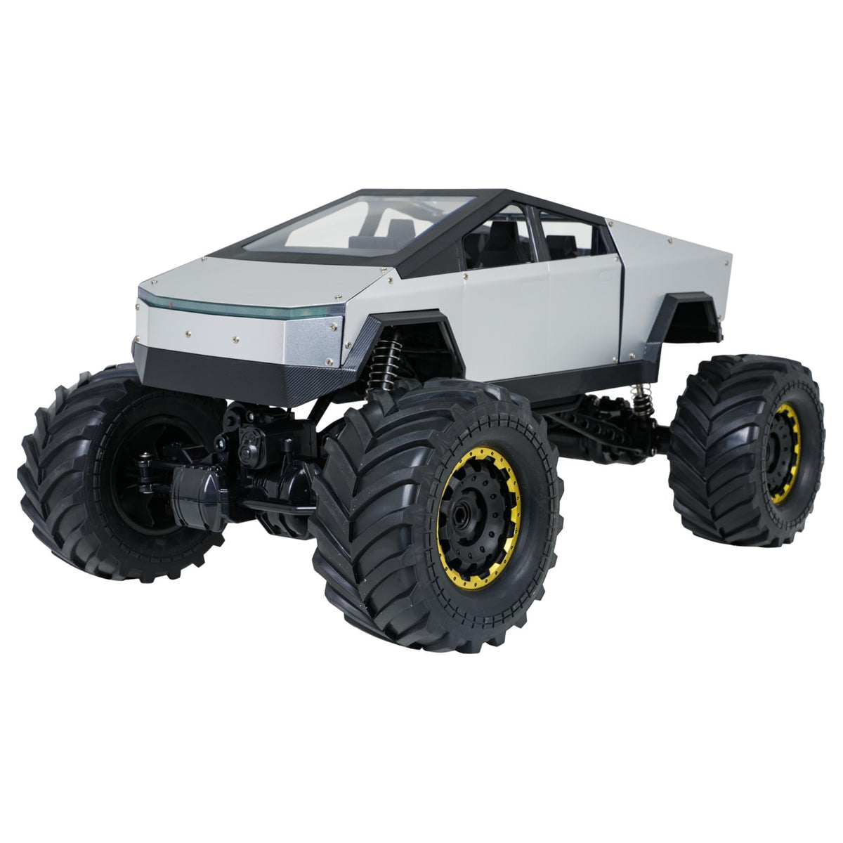 RC terénne auto ROCK CRAWLER TRUCK 4×4 1:8 – strieborné – 2